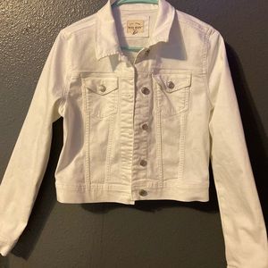 Wax Jean White Jean Jacket